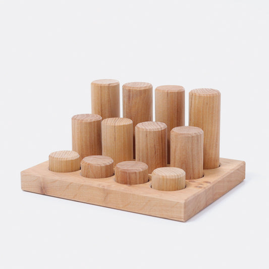 Grimm’s Small Building Rollers - Natural