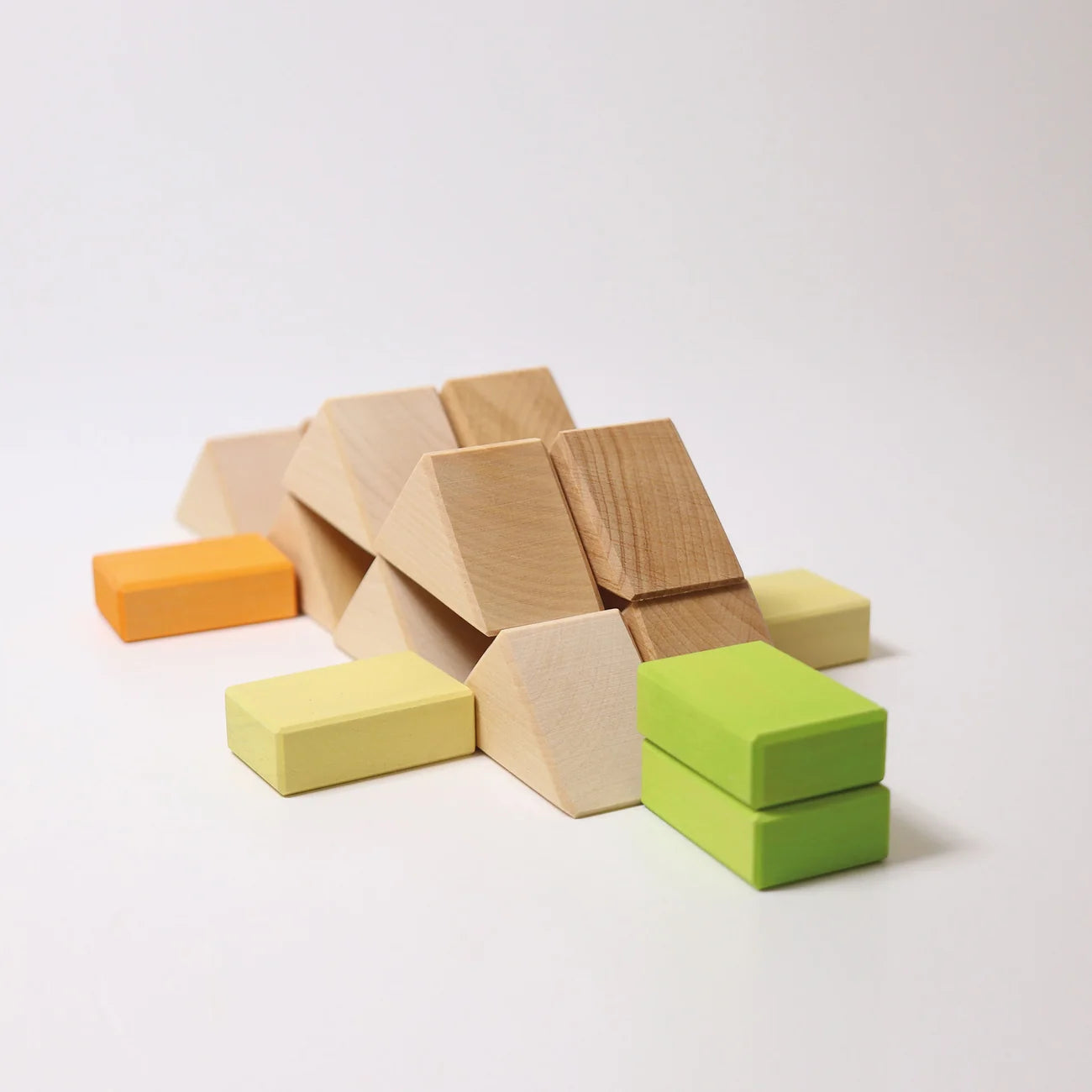 Grimm's Pastel Duo Block Set