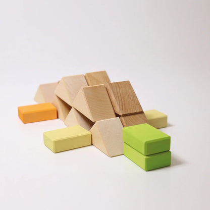 Grimm's Pastel Duo Block Set