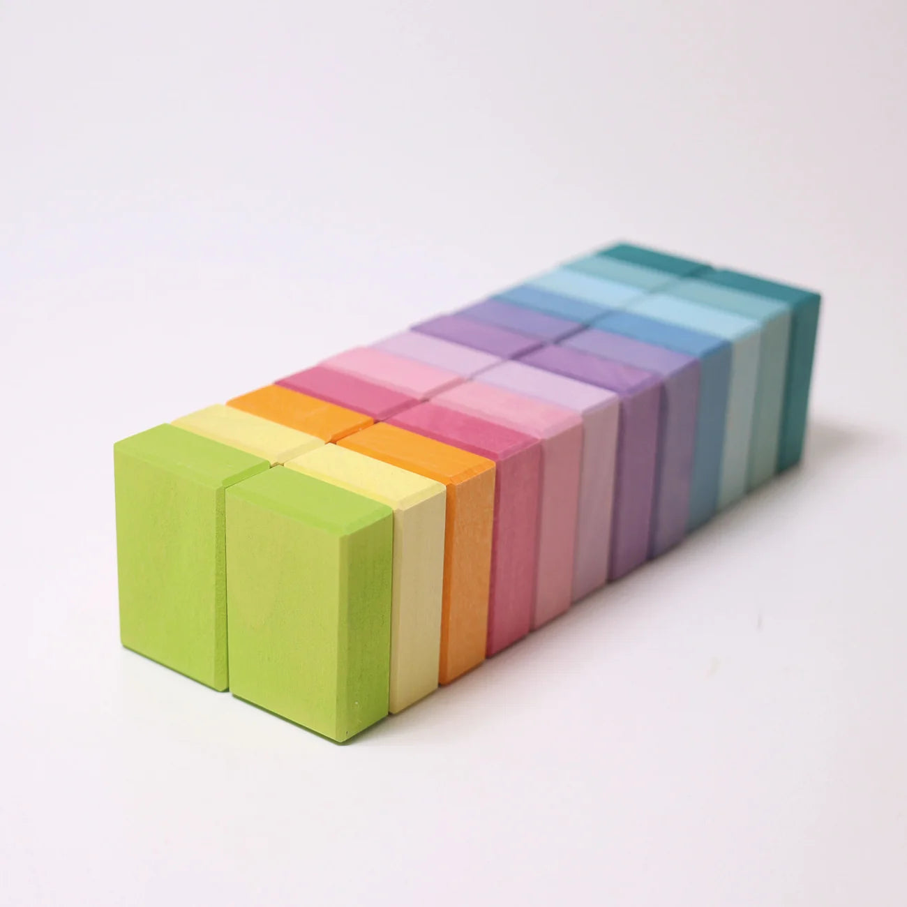 Grimm's Pastel Duo Block Set
