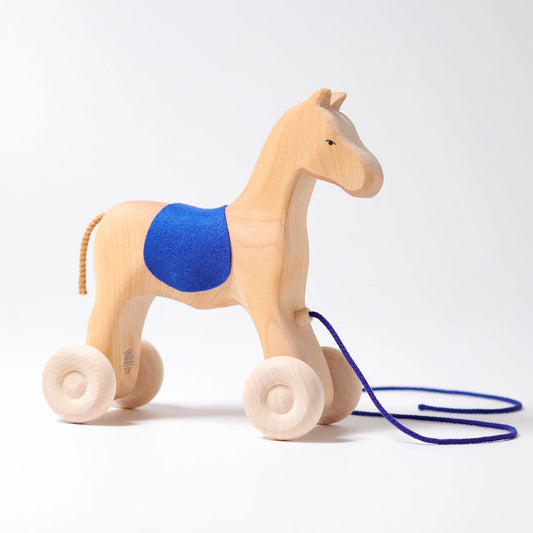 Grimm’s Pull Along Horse - Holly