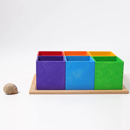 Grimm’s Sorting Boxes - Rainbow