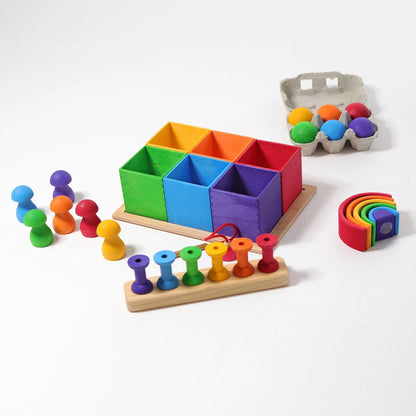 Grimm’s Sorting Boxes - Rainbow