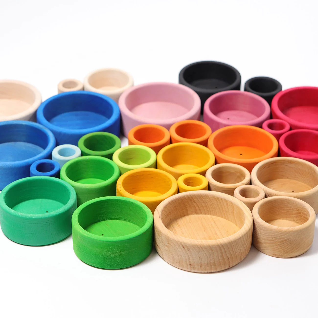 Grimm's Stacking Bowls - Natural