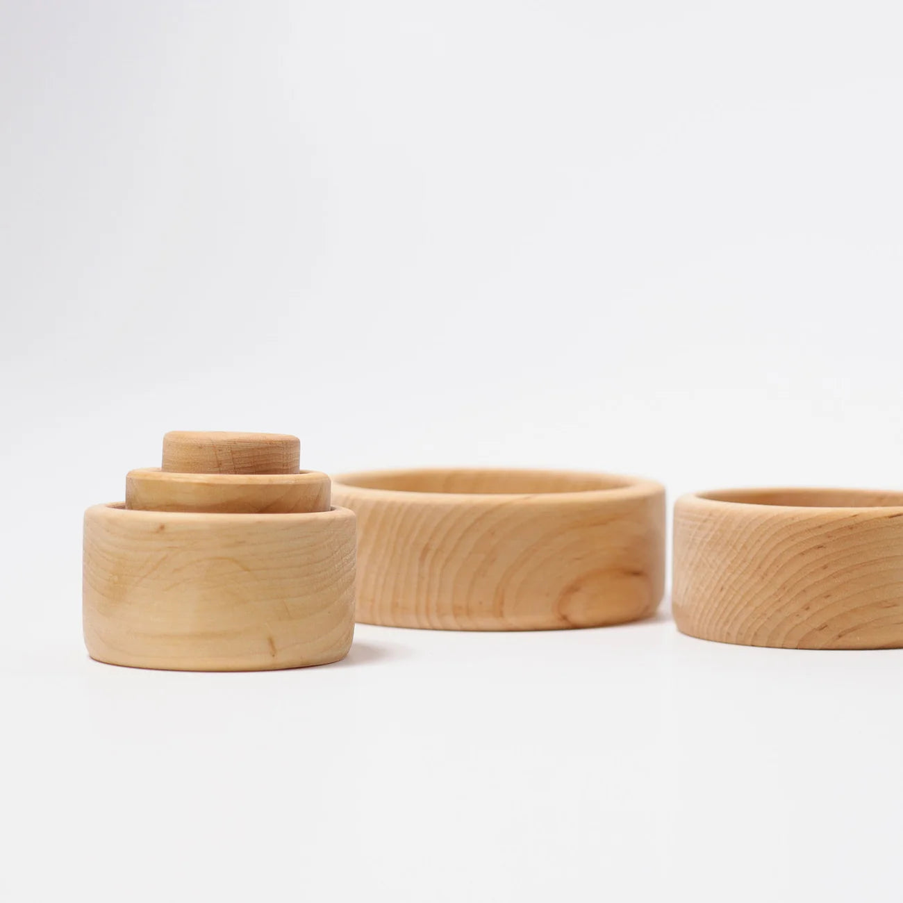 Grimm's Stacking Bowls - Natural
