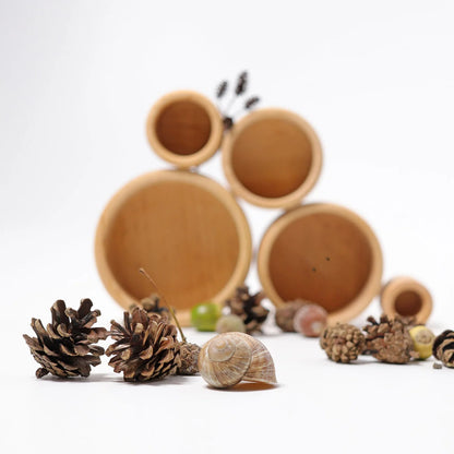 Grimm's Stacking Bowls - Natural