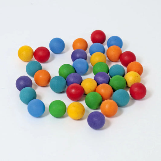 Grimm’s Wooden Marbles - Small