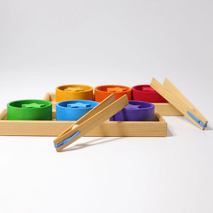 Grimm’s Rainbow Sorting Bowls Game