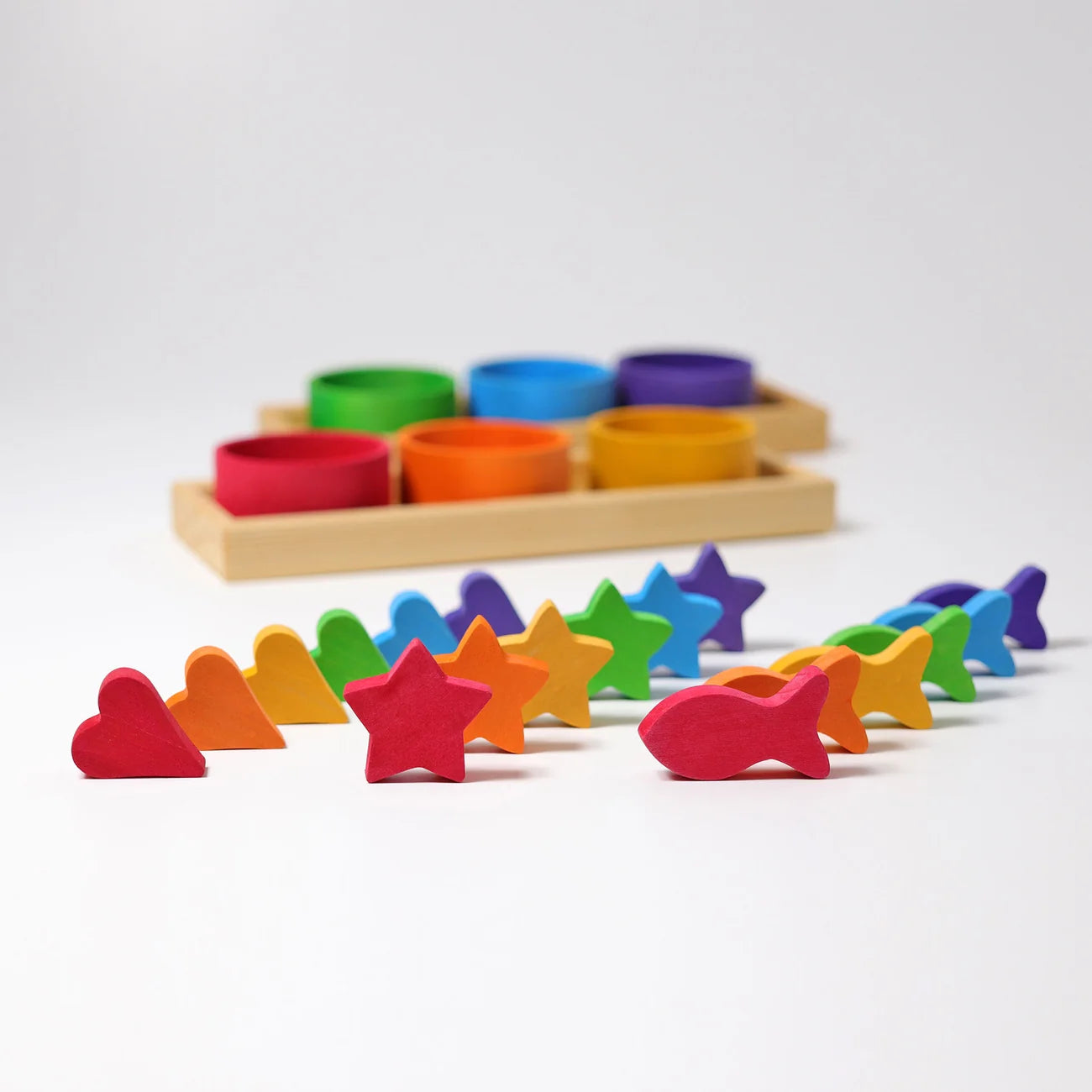 Grimm’s Rainbow Sorting Bowls Game