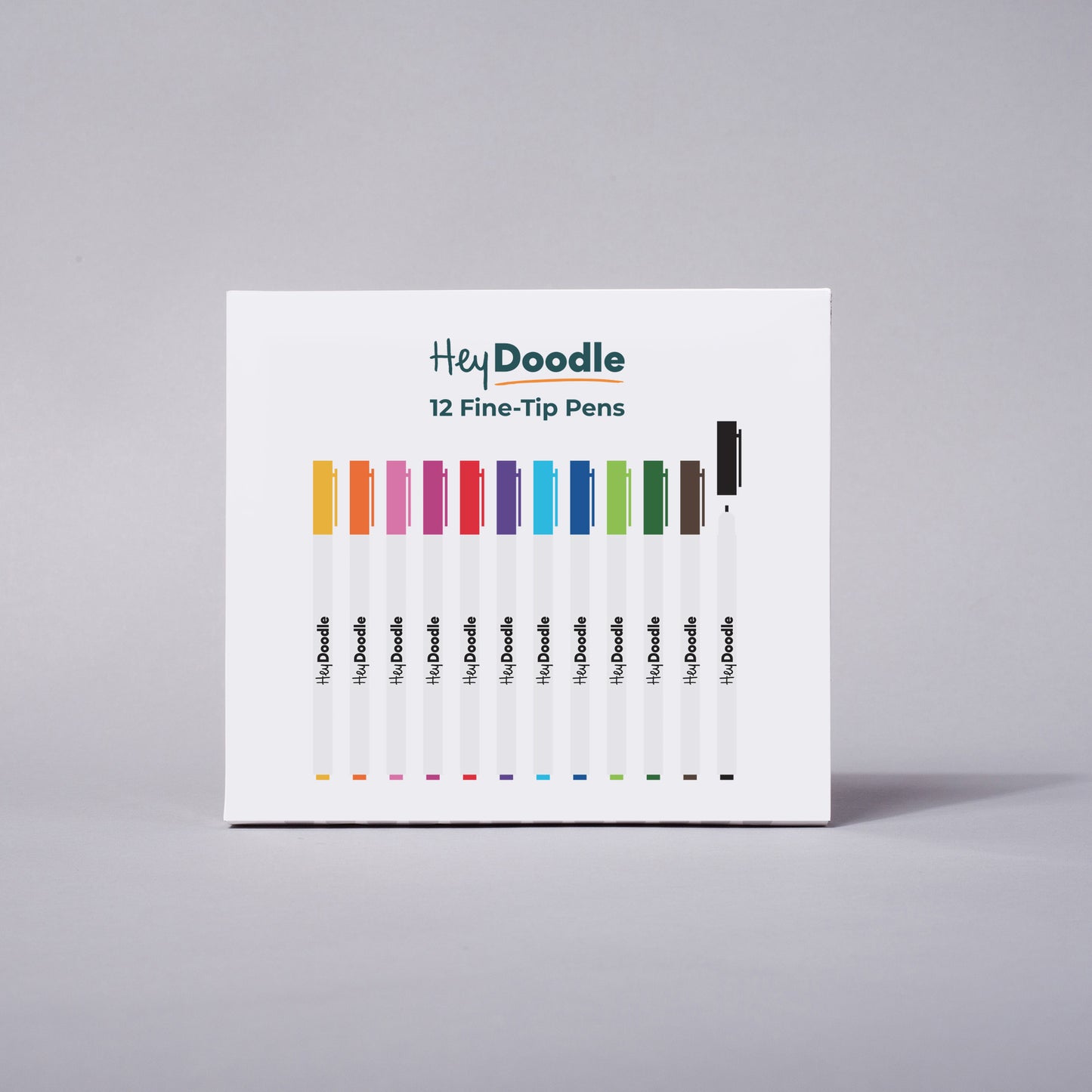 Hey Doodle Markers - Set of 12 - Fine Tip