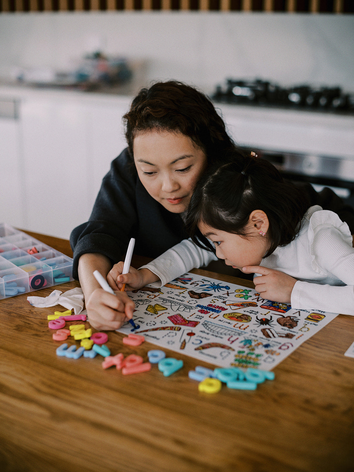 Wipeable Colouring In - Aussie Icons