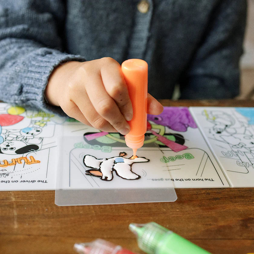 Hey Doodle Peel & Stick Glitter Paint