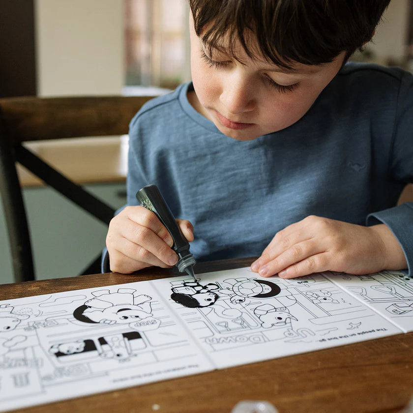 Hey Doodle Peel & Stick Glitter Paint