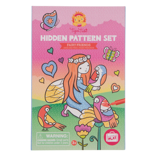 Colouring Set - Hidden Patters - Fairy Friends