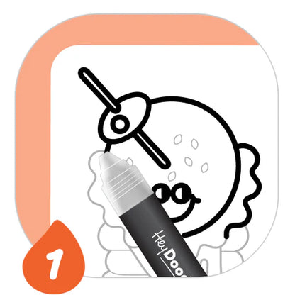 Hey Doodle Peel & Stick Solid Paint