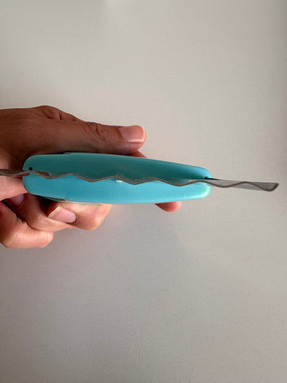 Veggie Crinkle Cutter - Blue