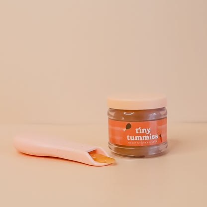 Tiny Tummies Roast Chicken Dinner Food Jar and Spoon