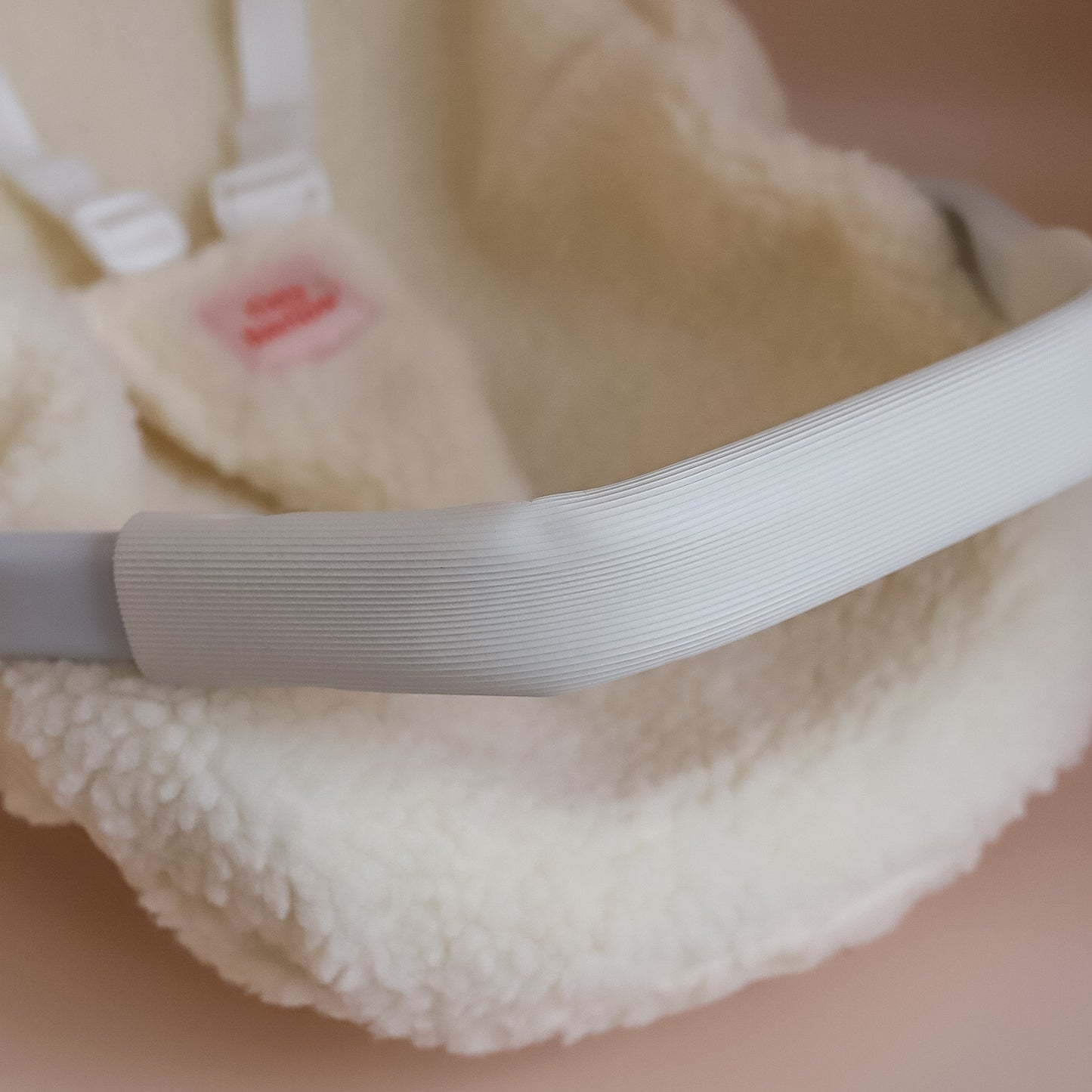 Doll's Car Seat Capsule - Cream Sherpa