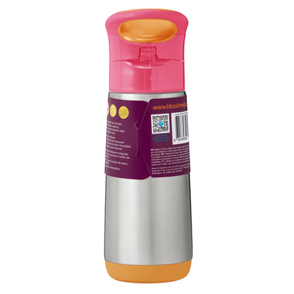 Insulated Drink Bottle - 500mls - Strawberry Shake