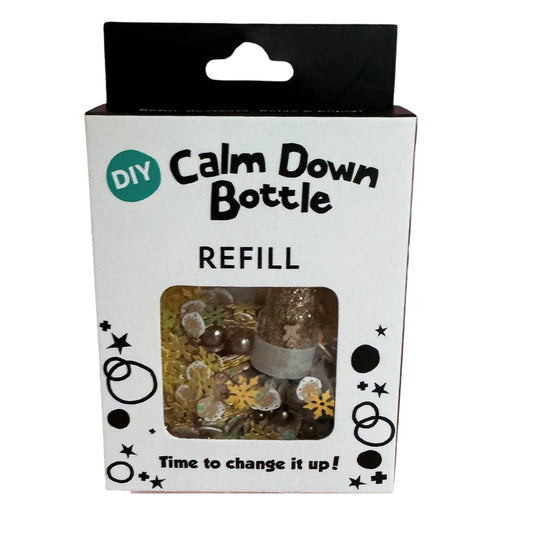 DIY Calm Down Bottle Refills - Gingerbread