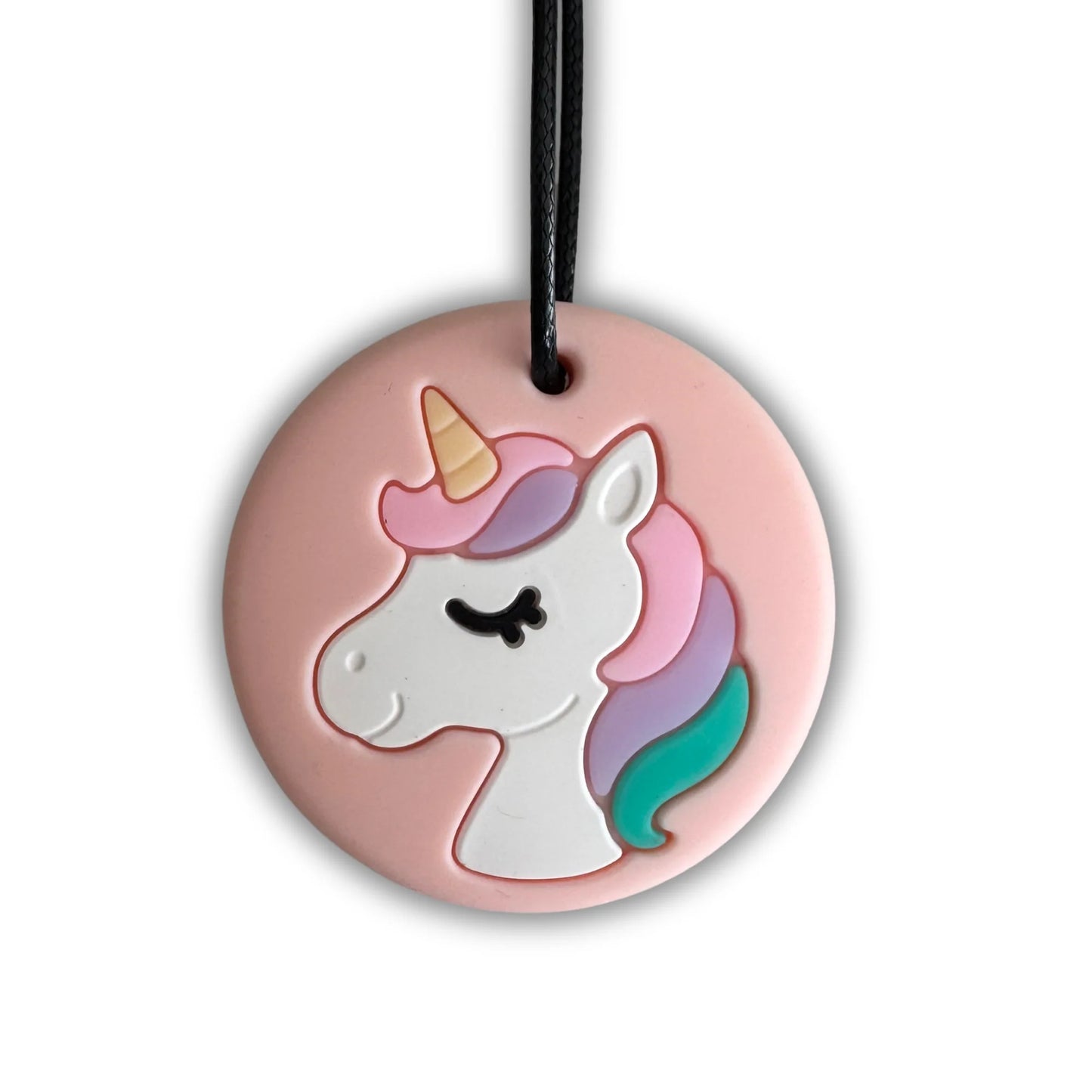 Chew Pendant - Unicorn - Various Colours