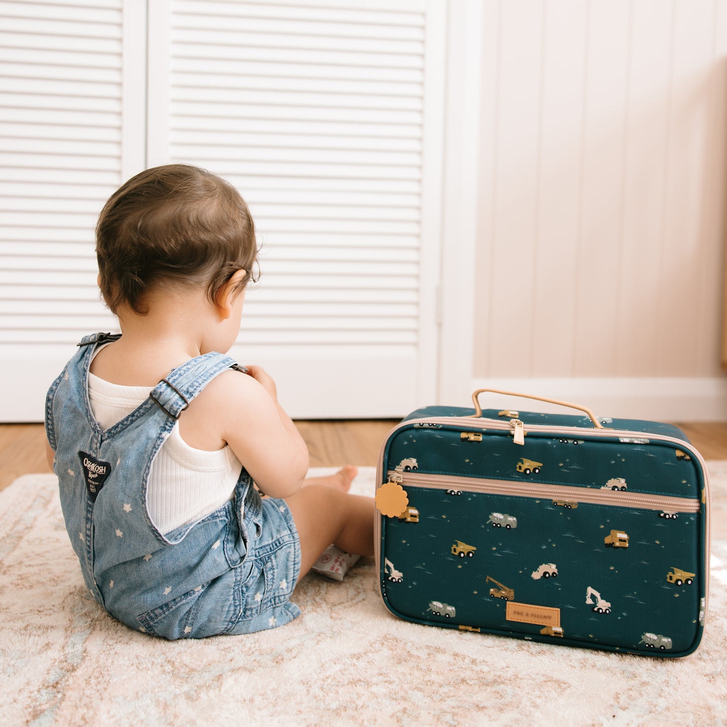 Large Lunch Bag - Trucks