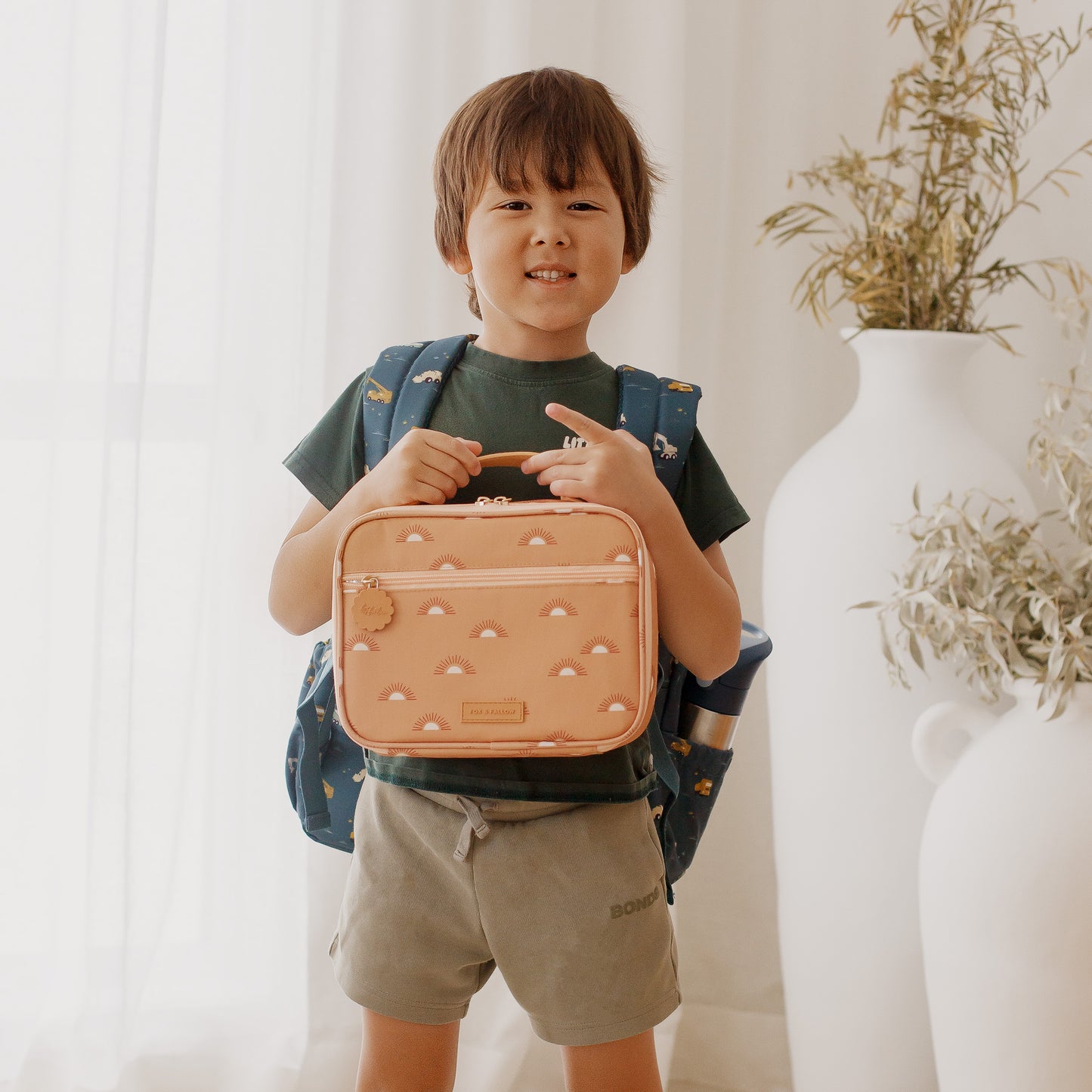 Mini Lunch Bag - Golden Suns