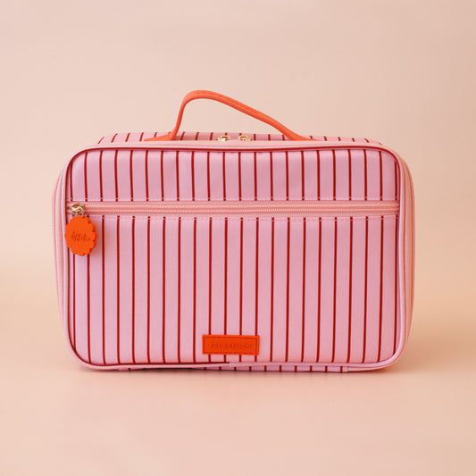 Large Lunch Bag - Strawberry Stripe