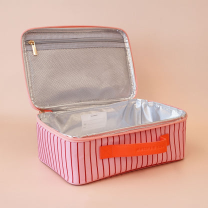 Large Lunch Bag - Strawberry Stripe