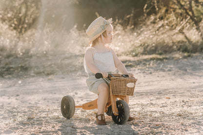 Kinderfeets 2 in 1 Tiny Tot Trike and Balance Bike - Bamboo