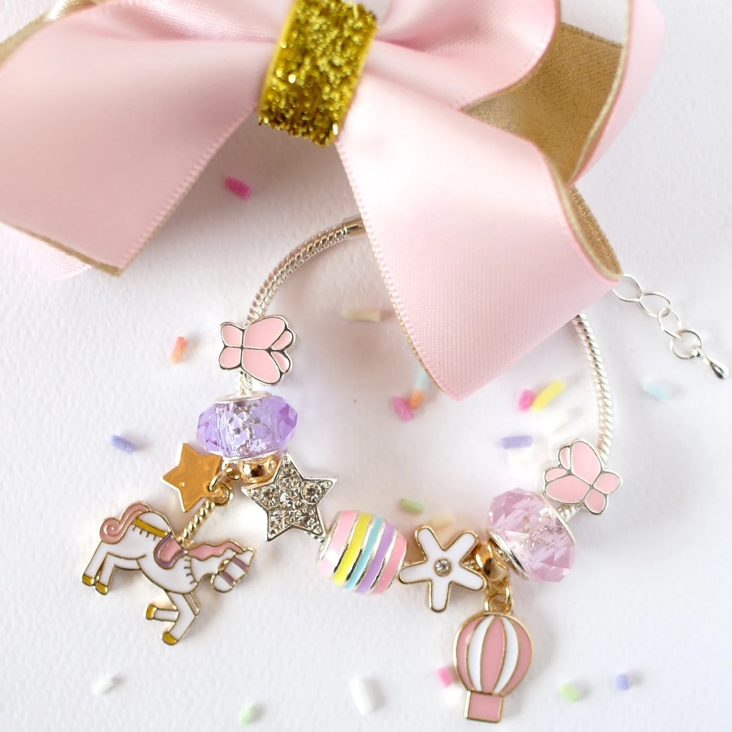 Charm Bracelet - Unicorn Carousel