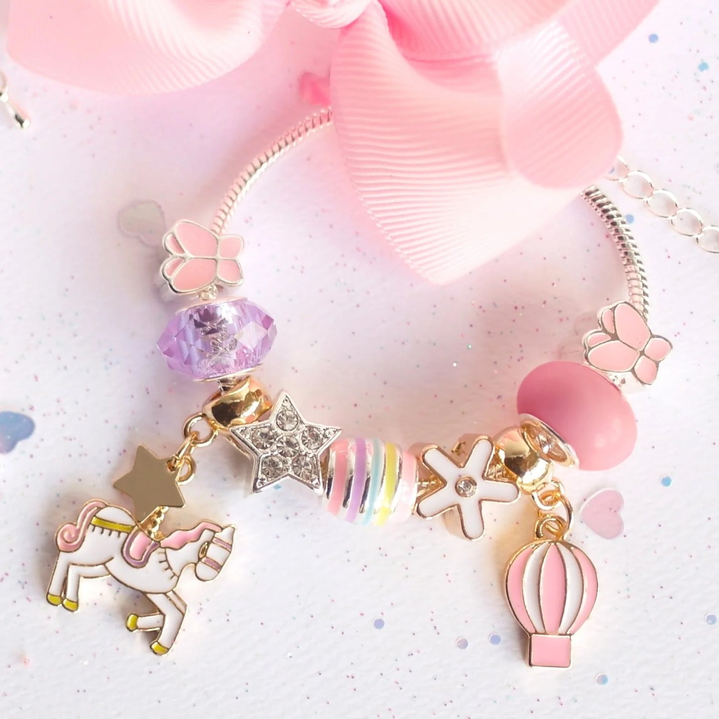 Charm Bracelet - Unicorn Carousel