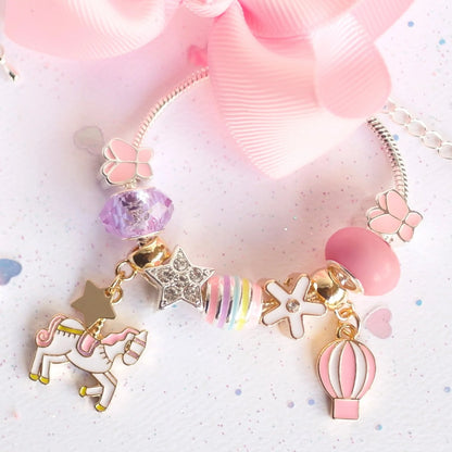 Charm Bracelet - Unicorn Carousel