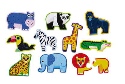 Let's Begin Puzzle - Jungle