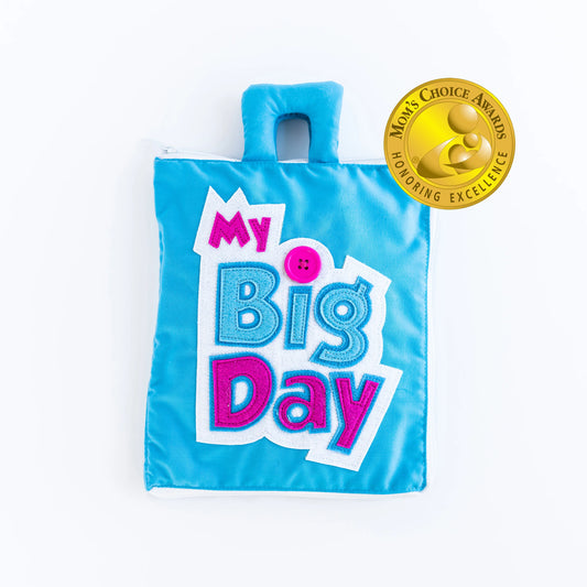 Activity Busy Book - My Big Day - Blue Cover