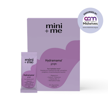 PRE ORDER - Mini + Me Hydramama Drink - Grape