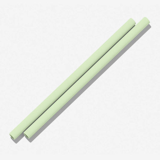 Coloured Straws - 2 pack - Matcha