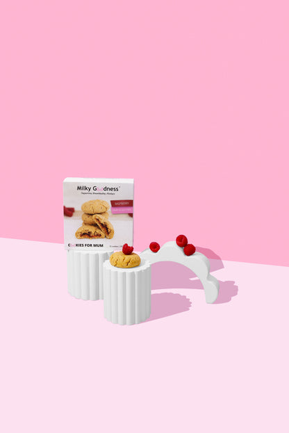 Lactation Cookies - Raspberry (Dairy & Soy Free)