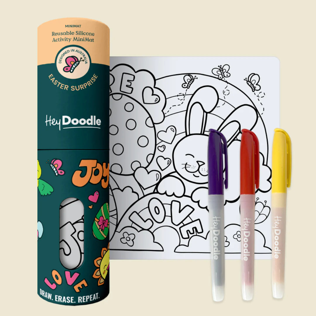 HeyDoodle Wipeable Colouring In - MINI - Easter Surprise