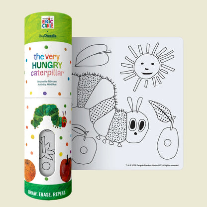 HeyDoodle Wipeable Colouring In - MINI - The Very Hungry Caterpillar
