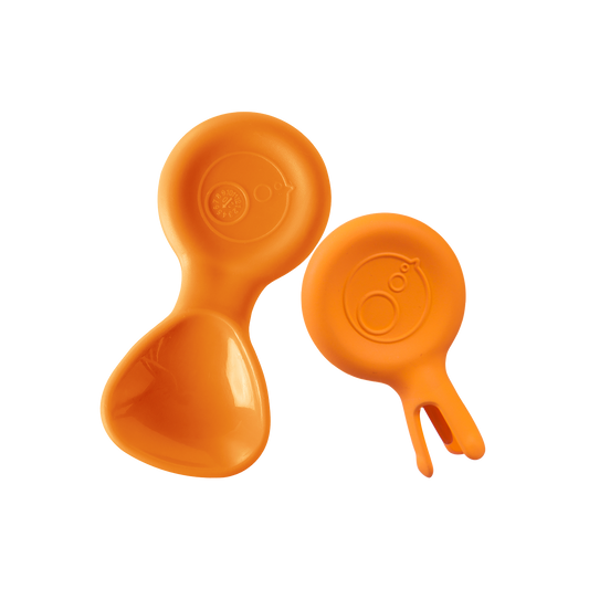 Mini Spoon + Fork Duo - Citrus