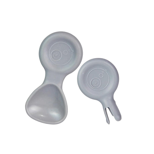 Mini Spoon + Fork Duo - Cloud