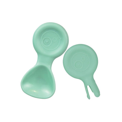 Mini Spoon + Fork Duo - Mint