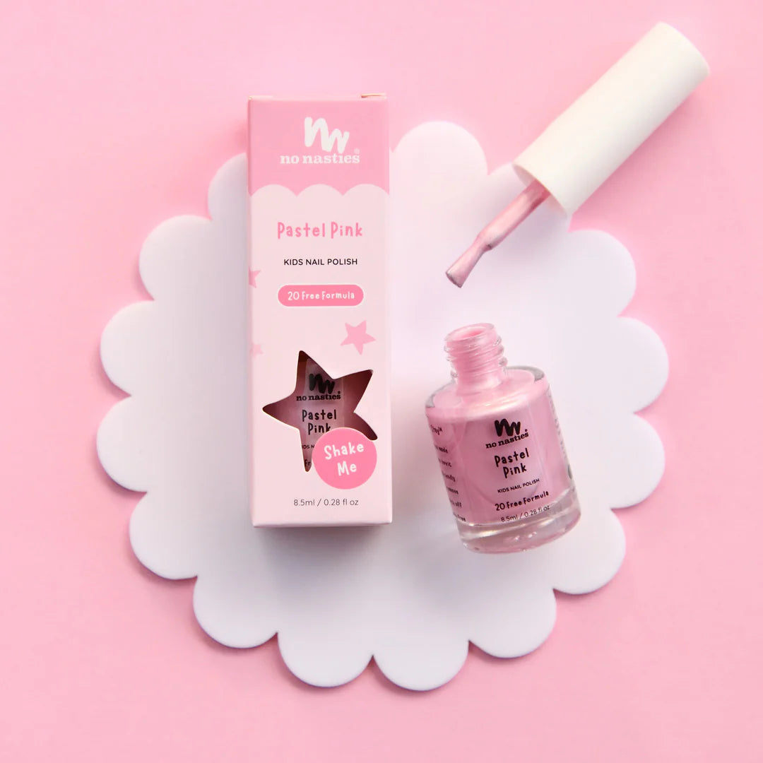 Water Based Nail Polish, Scratch Off - Pastel Pink