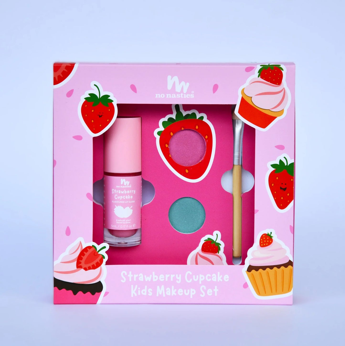 Natural Kids Makeup Gift Set - Strawberry Cupcake