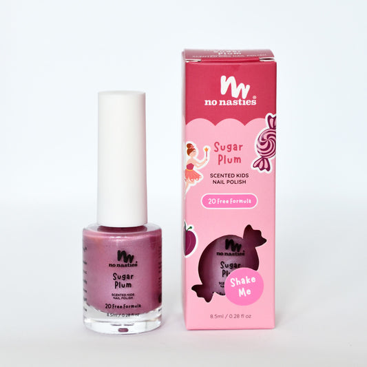 Scented Water Based Nail Polish - Sugar Plum - Pastel Purple