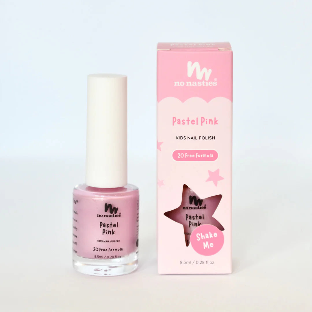 Water Based Nail Polish, Scratch Off - Pastel Pink