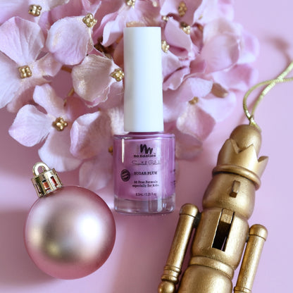 Scented Water Based Nail Polish - Sugar Plum - Pastel Purple