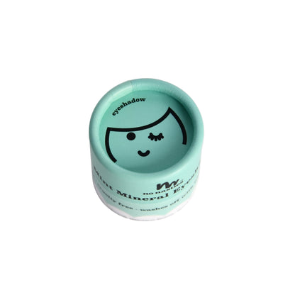 Kids Natural Make Up - Pressed Eco Eyeshadow - Minty Green