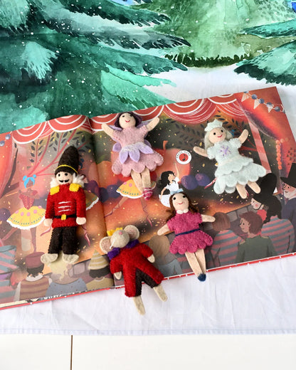 Finger Puppet Set - Nutcracker and the Mouse